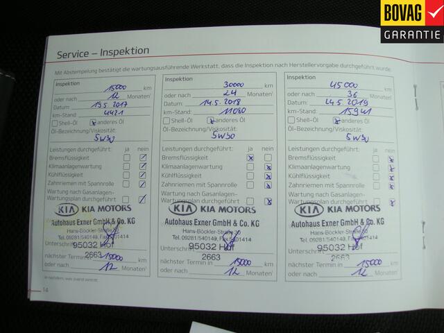 KIA VENGA 1.6 CVVT EK 2016 Edition Automaat ( Parkeersensoren, Climate control airco, Centrale vergrendeling)