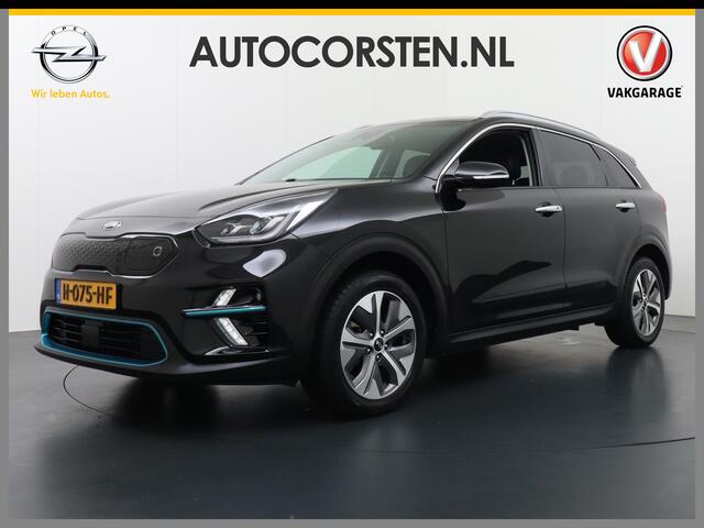 KIA e-Niro 64kWh 204PK Leder Camera Adaptive-Cruise Warmtepomp Apple Carplay Android Auto Navi Ecc DAB Pdc Executive-Line Stoel Verwarming/Ventilatie + Elektrisch verstelbaar Keyless Led Achterbank+Stuur Verwarming Dodehoek assistent Regen-Lichtsensor JBL-Soundsyste