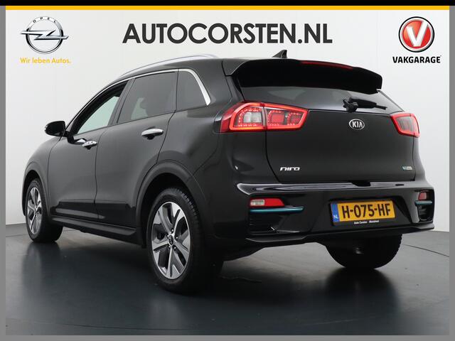 KIA e-Niro 64kWh 204PK Leder Camera Adaptive-Cruise Warmtepomp Apple Carplay Android Auto Navi Ecc DAB Pdc Executive-Line Stoel Verwarming/Ventilatie + Elektrisch verstelbaar Keyless Led Achterbank+Stuur Verwarming Dodehoek assistent Regen-Lichtsensor JBL-Soundsyste
