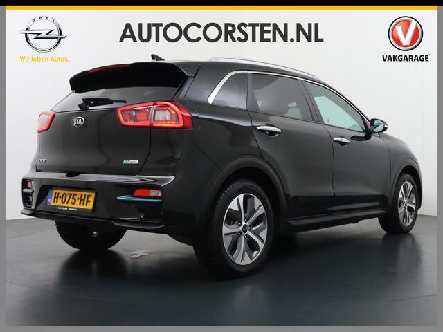 KIA e-Niro 64kWh 204PK Leder Camera Adaptive-Cruise Warmtepomp Apple Carplay Android Auto Navi Ecc DAB Pdc Executive-Line Stoel Verwarming/Ventilatie + Elektrisch verstelbaar Keyless Led Achterbank+Stuur Verwarming Dodehoek assistent Regen-Lichtsensor JBL-Soundsyste