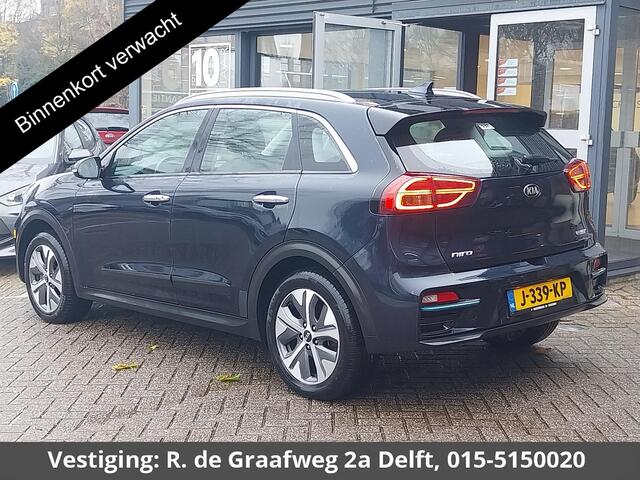 KIA e-Niro DynamicLine 64 kWh | SOH 100% ACCU | 450 km actieradius | Stuur-/Stoelverwarming | Navigatie | Camera | Half Leder |