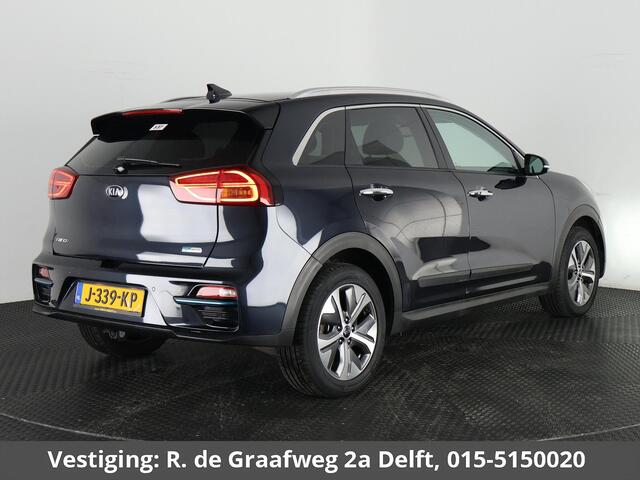 KIA e-Niro DynamicLine 64 kWh | SOH 100% ACCU | 450 km actieradius | Stuur-/Stoelverwarming | Navigatie | Camera | Half Leder |