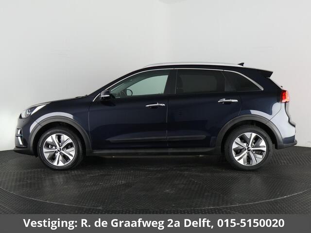 KIA e-Niro DynamicLine 64 kWh | SOH 100% ACCU | 450 km actieradius | Stuur-/Stoelverwarming | Navigatie | Camera | Half Leder |