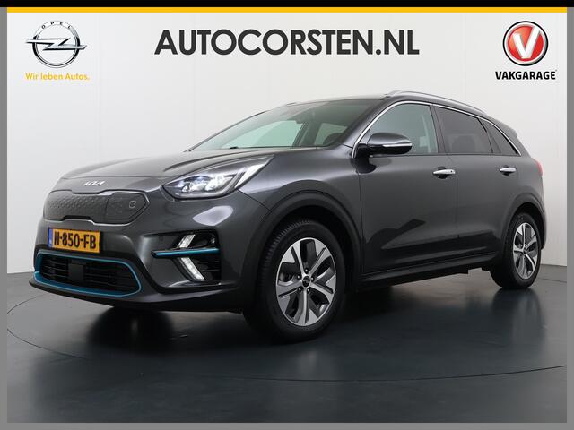 KIA e-Niro DynamicPlusLine 64kWh Elek.Glazen schuif-/kanteldak Trekhaak Adaptive-Cruise Camera Apple Carplay Android Auto Navi Ecc Stoel-Stuurverwarming Pdc Lane Assist VESS DAB Led Isofix Keyless 1e Eigenaar Origineel Nederlandse Auto Dealeronderhouden