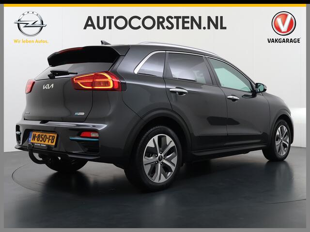 KIA e-Niro DynamicPlusLine 64kWh Elek.Glazen schuif-/kanteldak Trekhaak Adaptive-Cruise Camera Apple Carplay Android Auto Navi Ecc Stoel-Stuurverwarming Pdc Lane Assist VESS DAB Led Isofix Keyless 1e Eigenaar Origineel Nederlandse Auto Dealeronderhouden