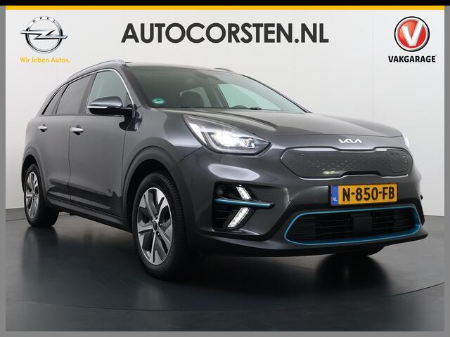 KIA e-Niro DynamicPlusLine 64kWh Elek.Glazen schuif-/kanteldak Trekhaak Adaptive-Cruise Camera Apple Carplay Android Auto Navi Ecc Stoel-Stuurverwarming Pdc Lane Assist VESS DAB Led Isofix Keyless 1e Eigenaar Origineel Nederlandse Auto Dealeronderhouden