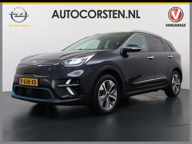 KIA e-Niro ExecutiveLine 64kWh SOH 100% Warmtepomp Leder Elek.Stoel+Memory JBL®-Audio Pdc Navi Ecc Camera Apple Carplay Android Auto Stoelverwarming+Koeling Stuurverwarming Lmv Privacy Glas DAB Vess Lane Assist Blind Spot 100% Dealeronderhouden