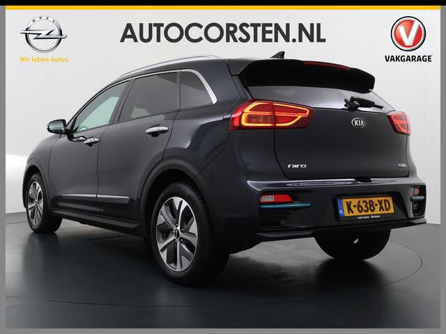 KIA e-Niro ExecutiveLine 64kWh SOH 100% Warmtepomp Leder Elek.Stoel+Memory JBL®-Audio Pdc Navi Ecc Camera Apple Carplay Android Auto Stoelverwarming+Koeling Stuurverwarming Lmv Privacy Glas DAB Vess Lane Assist Blind Spot 100% Dealeronderhouden