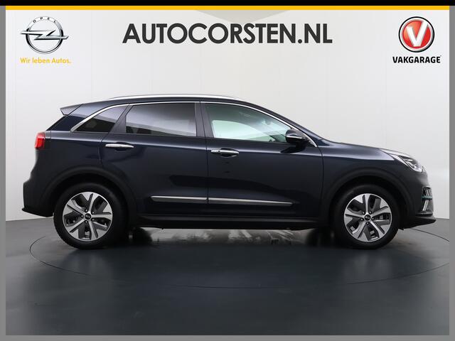KIA e-Niro ExecutiveLine 64kWh SOH 100% Warmtepomp Leder Elek.Stoel+Memory JBL®-Audio Pdc Navi Ecc Camera Apple Carplay Android Auto Stoelverwarming+Koeling Stuurverwarming Lmv Privacy Glas DAB Vess Lane Assist Blind Spot 100% Dealeronderhouden