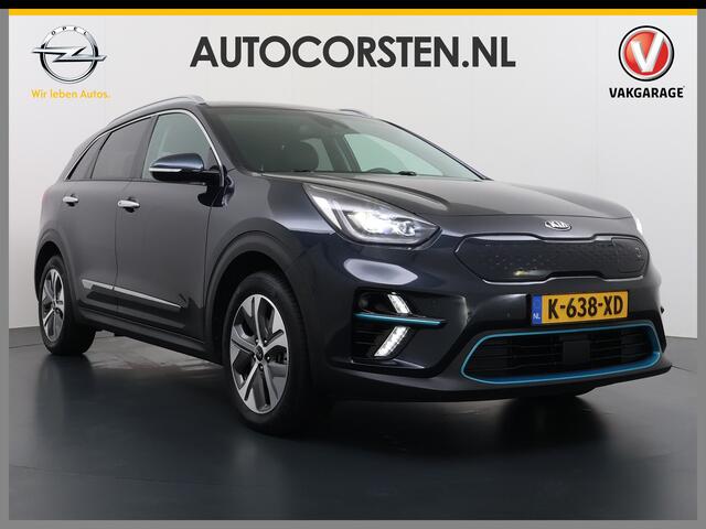KIA e-Niro ExecutiveLine 64kWh SOH 100% Warmtepomp Leder Elek.Stoel+Memory JBL®-Audio Pdc Navi Ecc Camera Apple Carplay Android Auto Stoelverwarming+Koeling Stuurverwarming Lmv Privacy Glas DAB Vess Lane Assist Blind Spot 100% Dealeronderhouden