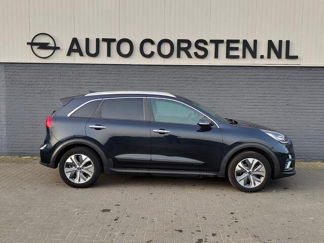 KIA e-Niro ExecutiveLine 64kWh SOH 100% Trekhaak Leder Warmtepomp Adap.Cruise Elek.Stoel+Memory JBL®-Audio Pdc Navi Ecc Camera Apple Carplay Android Auto Stoelverwarming+Koeling Stuurverwarming Lmv Privacy Glas DAB Vess Lane Assist Blind Spot 1e Eigenaar Origineel N
