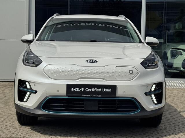 KIA e-Niro ExecutiveLine 64 kWh | JBL audio | Stoel verwarming en ventilatie | Stuurverwarming | Lederen | Dodehoek detectie | Navigatie | Apple Carplay / Android Auto | Elektrisch bedienbare bestuurdersstoel met geheugen