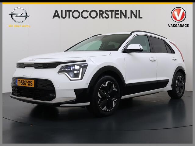 KIA e-Niro EV ExecutiveLine 204PK 64.8kWh Adap.Cruise Head-Up Stoelverwarming+Ventilatie Camera Schuif-/Kanteldak Apple Carplay Android Auto Ecc Pdc SOH 100% Elek.Stoelen Memory Privacy Glas DAB Elek.Achterklep Lmv 17" 1e Eigenaar Dealeronderhouden Origineel Nederlandse Auto