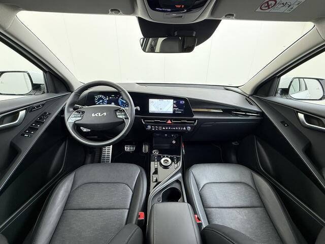 KIA e-Niro EV ExecutiveLine 204PK 64.8kWh Adap.Cruise Head-Up Stoelverwarming+Ventilatie Camera Schuif-/Kanteldak Apple Carplay Android Auto Ecc Pdc SOH 100% Elek.Stoelen Memory Privacy Glas DAB Elek.Achterklep Lmv 17" 1e Eigenaar Dealeronderhouden Origineel Nederlandse Auto