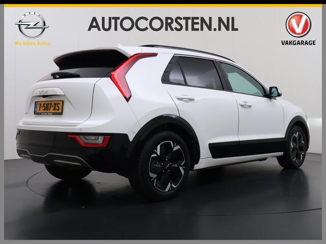 KIA e-Niro EV ExecutiveLine 204PK 64.8kWh Adap.Cruise Head-Up Stoelverwarming+Ventilatie Camera Schuif-/Kanteldak Apple Carplay Android Auto Ecc Pdc SOH 100% Elek.Stoelen Memory Privacy Glas DAB Elek.Achterklep Lmv 17" 1e Eigenaar Dealeronderhouden Origineel Nederlandse Auto