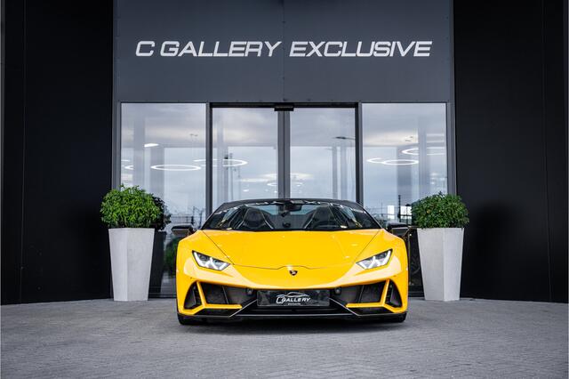 Lamborghini Huracán Evo Spyder 5.2 V10 - Giallo Inti | Origineel NL | Dealer O.H. | Lift | Sensonum