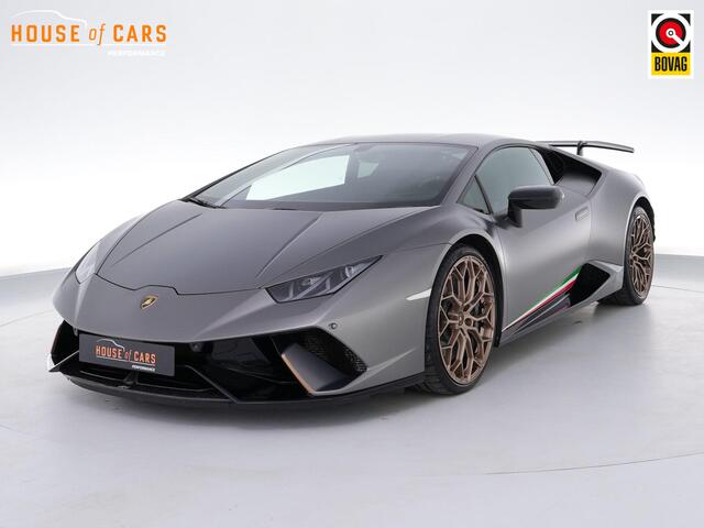 Lamborghini Huracán Performante 5.2 V10 |grigio titans|lift|Sensonum|ALA|1e lak|full PPF|stoelverwarming|achteruitrijcamera|forged carbon|