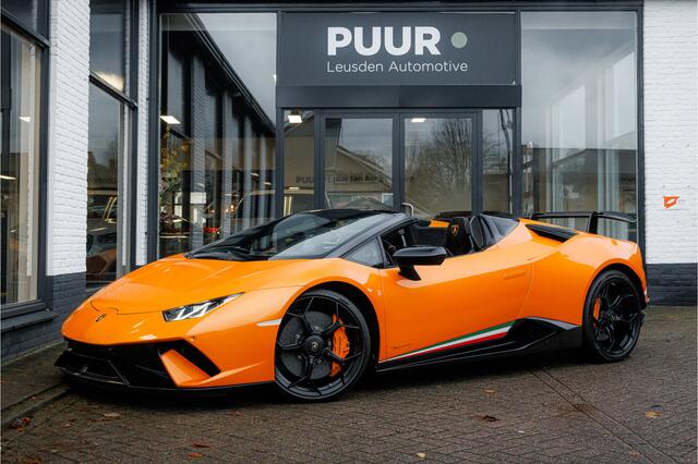 Lamborghini Huracán 5.2 V10 Performante Spyder Arancio Borealis - Centerlock - Sensonum Audio