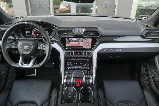 Lamborghini Urus 4.0 V8 650pk Panoramadak NLauto 4-seat config Carbon Bang&Olufsen 4-wielsturing Massage Stoelkoeling 23" LMV