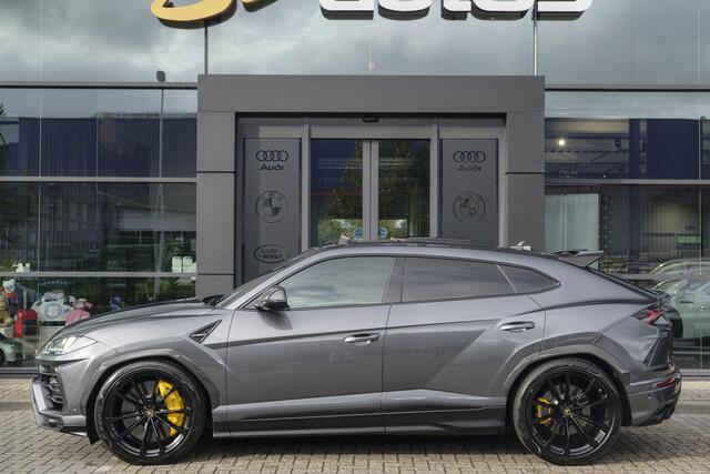 Lamborghini Urus 4.0 V8 650pk Panoramadak NLauto 4-seat config Carbon Bang&Olufsen 4-wielsturing Massage Stoelkoeling 23" LMV