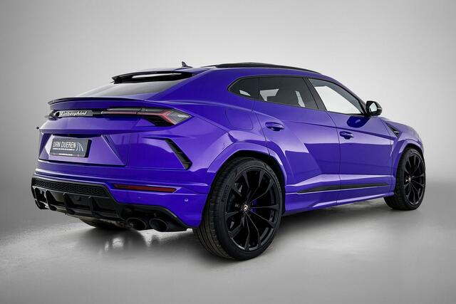 Lamborghini Urus 4.0 V8 Paarse Wrap, Entertainment rear, B&O