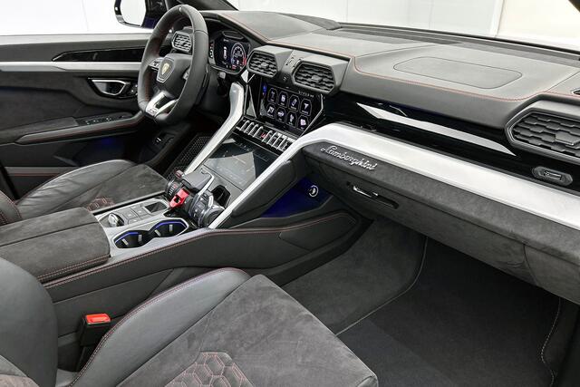 Lamborghini Urus 4.0 V8 Paarse Wrap, Entertainment rear, B&O
