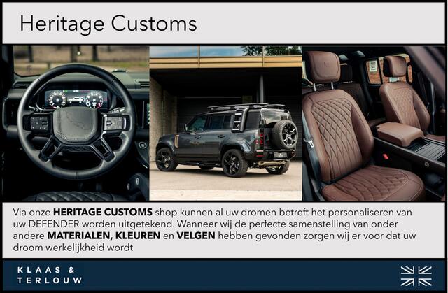 Land Rover DEFENDER 3.0 D250 110 MHEV SE / Laag schot / standkachel / luchtvering