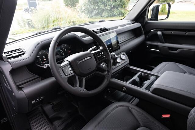 Land Rover DEFENDER 3.0 D200 90 X-Dynamic SE bedrijfswagen / Santorini Black / 22'' / Ebony leder / Luchtvering / Laag schot