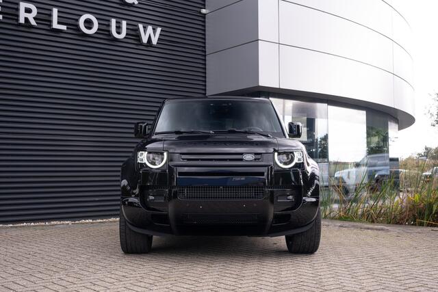 Land Rover DEFENDER 3.0 D200 90 X-Dynamic SE bedrijfswagen / Santorini Black / 22'' / Ebony leder / Luchtvering / Laag schot