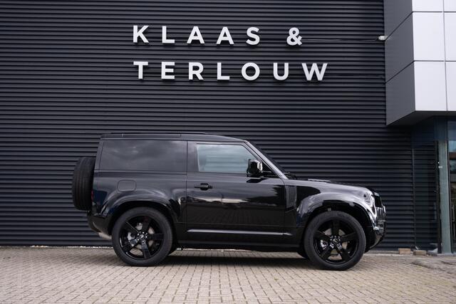Land Rover DEFENDER 3.0 D200 90 X-Dynamic SE bedrijfswagen / Santorini Black / 22'' / Ebony leder / Luchtvering / Laag schot
