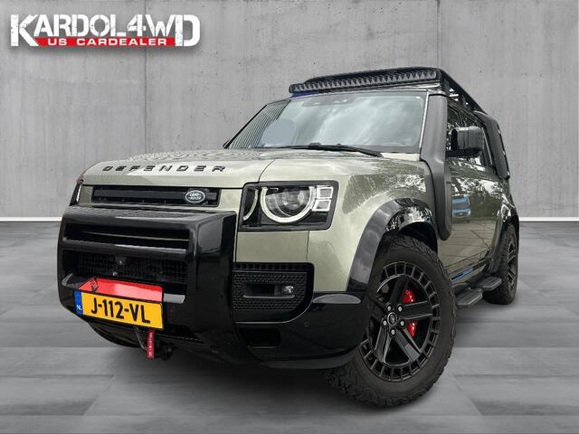 Land Rover DEFENDER 110 3.0 P400 FIRST EDITION | Rail Roof incl trapje | Elec. Winch | Led verstraler | luchtcompressor| Trekhaak elec. bedienbaar| Virtual spiegel|