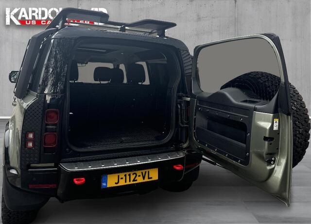 Land Rover DEFENDER 110 3.0 P400 FIRST EDITION | Rail Roof incl trapje | Elec. Winch | Led verstraler | luchtcompressor| Trekhaak elec. bedienbaar| Virtual spiegel|