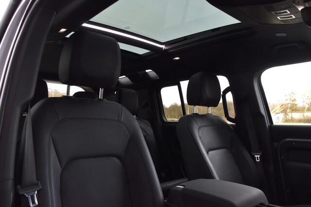 Land Rover DEFENDER 110 P400e 110 X-Dynamic SE URBAN ACCESOIRES | 22 INCH | ELEK. TREKHAAK | STOELVERWARMING & VERKOELING | LUCHTVERING | 360 CAMERA | STUURWIELVERWARMING | PANORAMA DAK | ZWARTE HEMELBEKLEDING | KEYLESS |