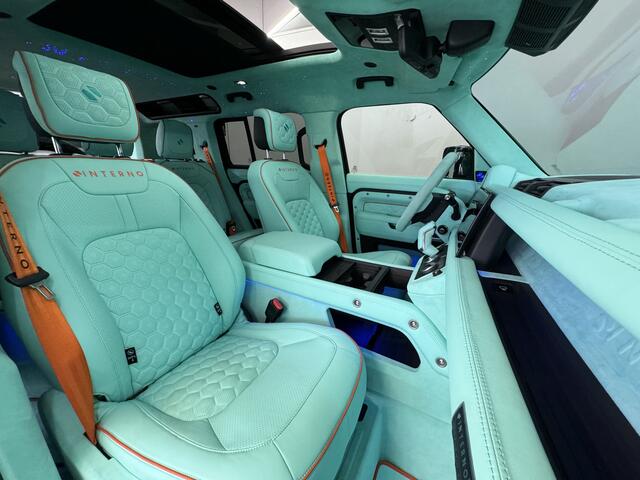 Land Rover DEFENDER 2.0 P400e 110 X?Customized Signature Car?UNIEK?Custom Interieur?Stoelventilatie?URBAN?Meridian?Panoramadak?