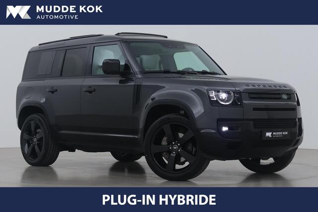 Land Rover DEFENDER P300e 110 X-Dynamic HSE | Black Pack | Panoramadak | Stoelverwarming+Koeling | Luchtvering | ACC | 360° Camera | Trekhaak