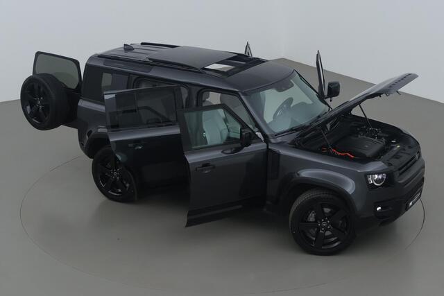 Land Rover DEFENDER P300e 110 X-Dynamic HSE | Black Pack | Panoramadak | Stoelverwarming+Koeling | Luchtvering | ACC | 360° Camera | Trekhaak