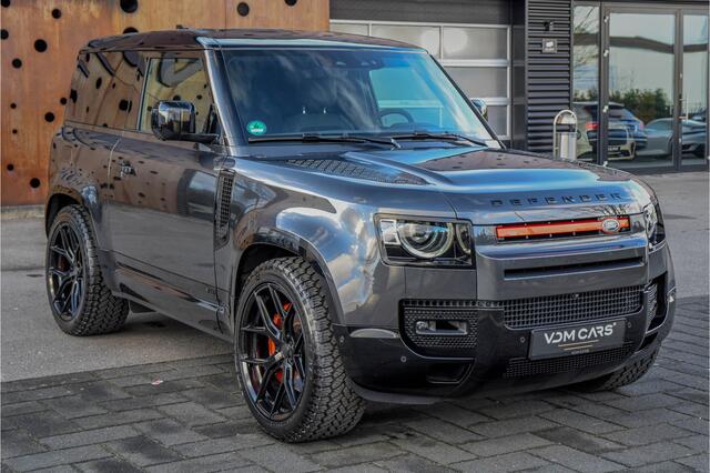 Land Rover DEFENDER 5.0 P525 90 V8 | VOSSEN | Black Pack | Grijs Kenteken | Meridian | Tow Pack | Memory | 360° |