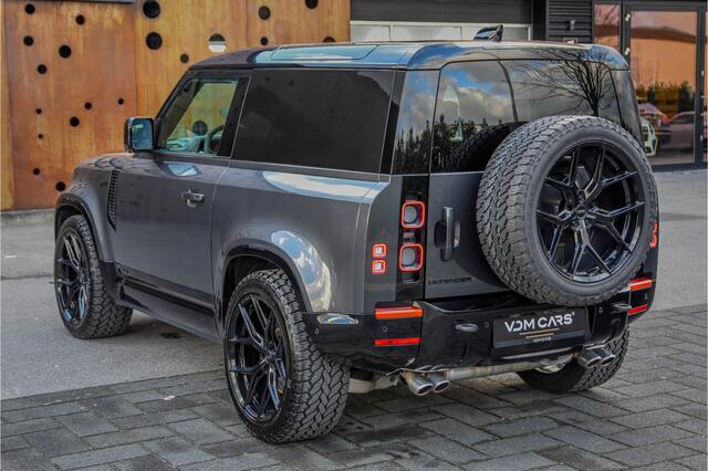 Land Rover DEFENDER 5.0 P525 90 V8 | VOSSEN | Black Pack | Grijs Kenteken | Meridian | Tow Pack | Memory | 360° |