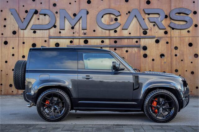 Land Rover DEFENDER 5.0 P525 90 V8 | VOSSEN | Black Pack | Grijs Kenteken | Meridian | Tow Pack | Memory | 360° |