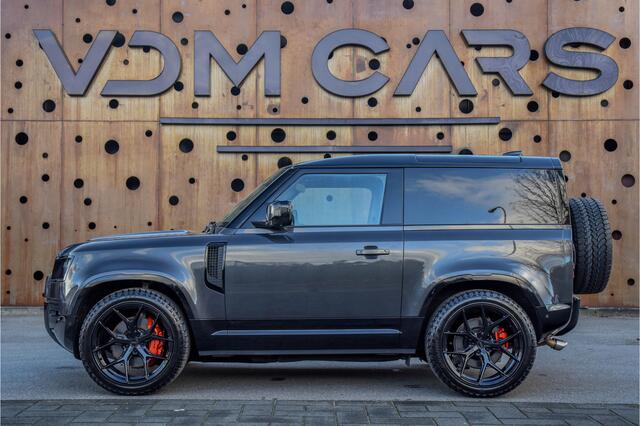 Land Rover DEFENDER 5.0 P525 90 V8 | VOSSEN | Black Pack | Grijs Kenteken | Meridian | Tow Pack | Memory | 360° |