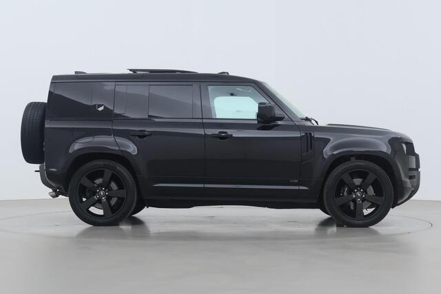 Land Rover DEFENDER 5.0 P525 110 V8 | COMMERCIAL | Luchtvering | Meridian Surround | Panoramadak | 22 Inch | Trekhaak | Stoelkoeling