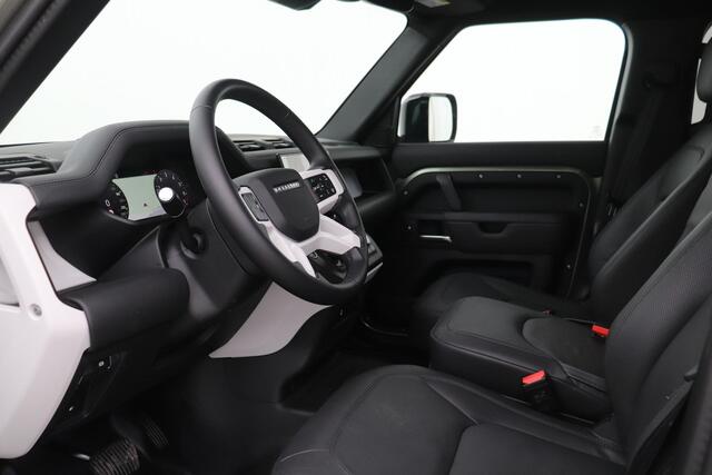 Land Rover DEFENDER P300e 110 X-Dynamic HSE | Black Pack | 6P | Satin Mat | Stoelkoeling | 22 Inch | 3D Surround Camera | Panoramadak