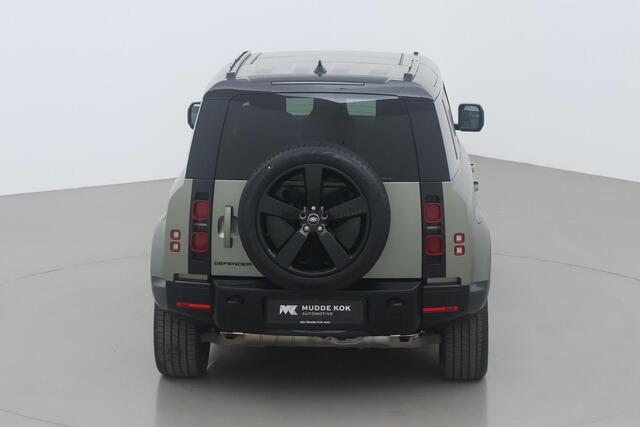 Land Rover DEFENDER P300e 110 X-Dynamic HSE | Black Pack | 6P | Satin Mat | Stoelkoeling | 22 Inch | 3D Surround Camera | Panoramadak