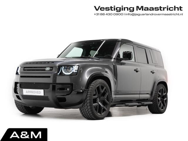 Land Rover DEFENDER Hard Top 5.0 P525 110 V8 Prijs Inclusief BPM en Ombouw Geel Kenteken! Urban 22" Wielen en Quicksilver uitlaat!