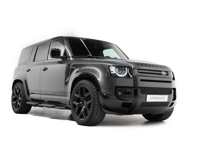 Land Rover DEFENDER Hard Top 5.0 P525 110 V8 Prijs Inclusief BPM en Ombouw Geel Kenteken! Urban 22" Wielen en Quicksilver uitlaat!
