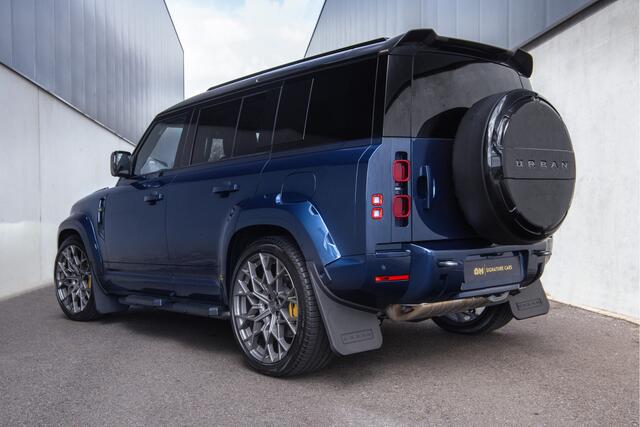 Land Rover DEFENDER 110 2.0 P300e 110 X-Dynamic HSE Urban Wide Track Ferrari Blue Swaters Paint & Full Custom Interior | Stoelverwarming | Stoelverkoeling | Stuurverwarming | Pano | HUD