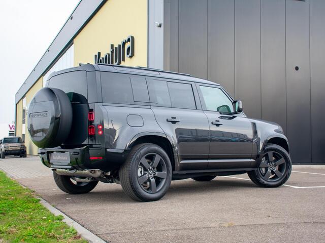 Land Rover DEFENDER 110 2.0 P300e 110 X-Dynamic l 6 Persoons l Schuif- /kantel Pano l Adapt. Cruise l Black Pack l 360 Camera