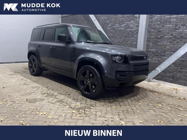 Land Rover DEFENDER 110 P300e X-Dynamic HSE | 6P | NIEUW | Caraway | Black Pack | Towing Pack | 22 Inch | Head-Up | Panoramadak