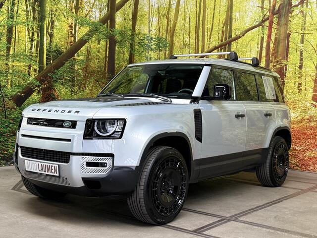 Land Rover DEFENDER 3.0 D200 110 MHEV VAN Grijs Kenteken Aut. Black Pack 22 Inch 6 Cilinder Apple Carplay 360 Camera Navi LED DAB