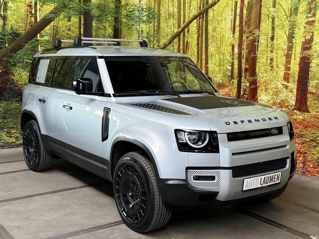Land Rover DEFENDER 3.0 D200 110 MHEV VAN Grijs Kenteken Aut. Black Pack 22 Inch 6 Cilinder Apple Carplay 360 Camera Navi LED DAB